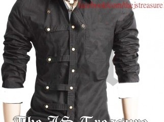 Slab Button Shirt Full cover