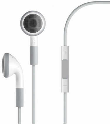 OEM Apple Earbud Headset MB770G B Earphones w Remote Mic large image 0