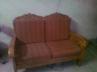 Orginal NIM Wood Sofa 2Pices