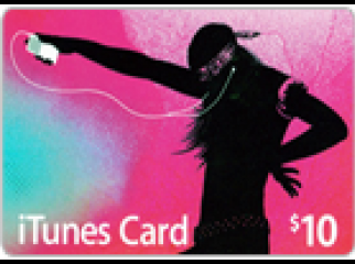 iTunes gift card 10