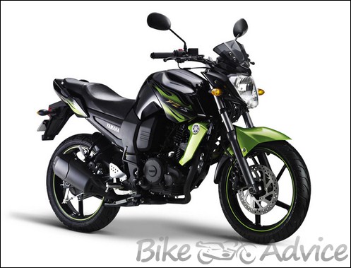 Yamaha fzs green latest with papers and warranty large image 0