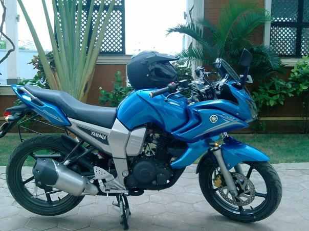 Yamaha fazer blue large image 0