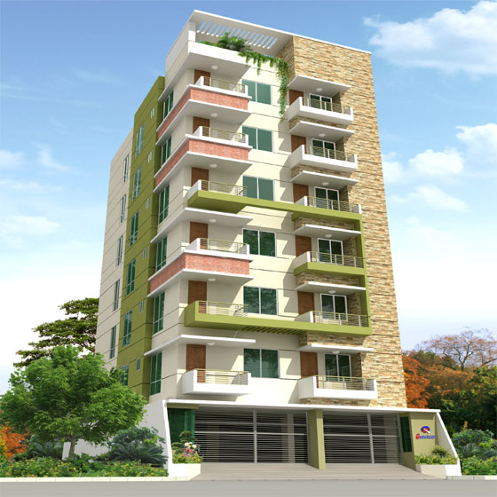 Residential Flat - Quantum Mati Villa at Uttara 1627 sft  large image 0