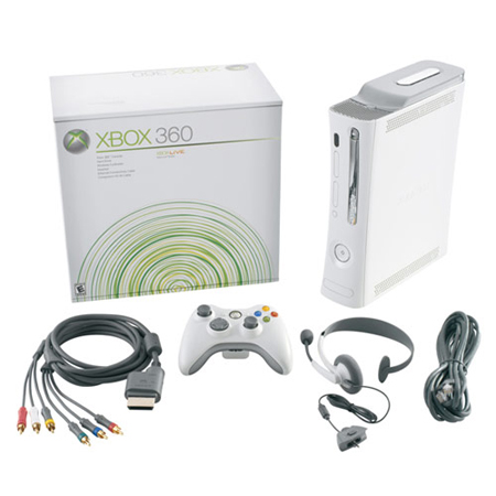 Xbox 360 60GB Jtag Modded white large image 0