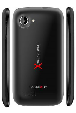 symphony w60 with 2 gb mc fresh condition large image 0