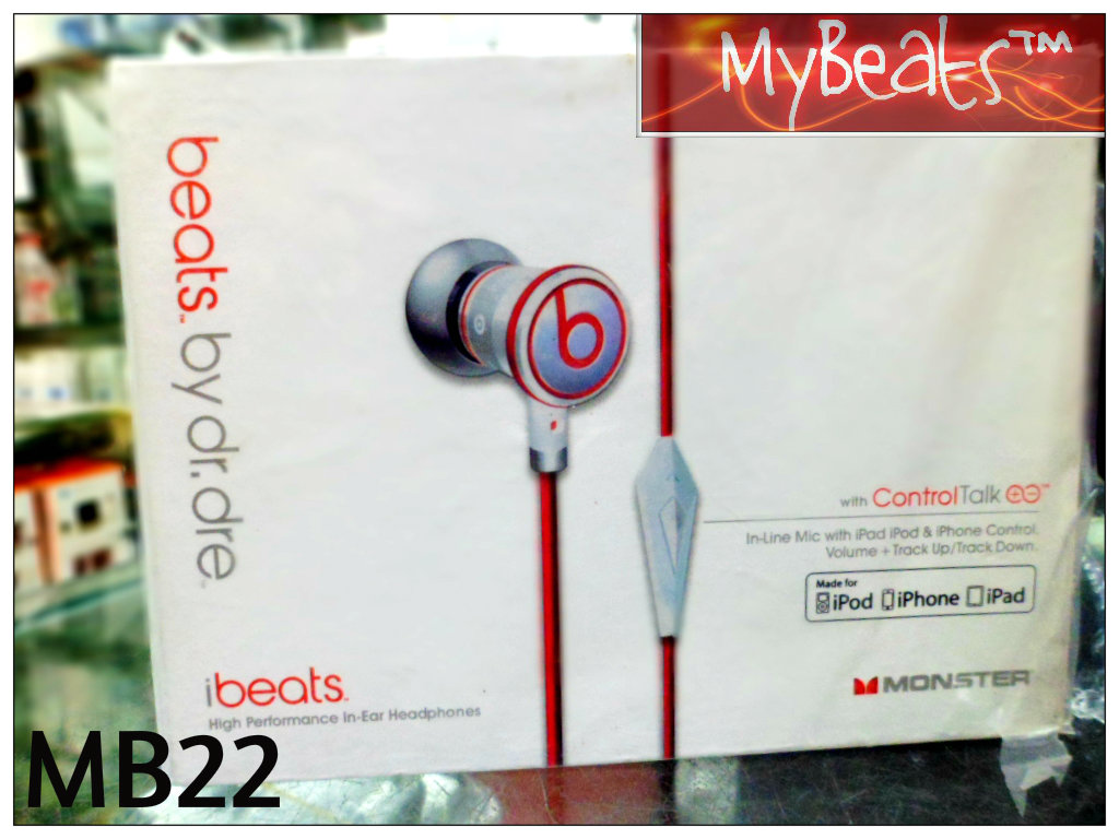 BEATS AUDIO IBEATS IPHONE EARPHONE FOR SALE large image 0