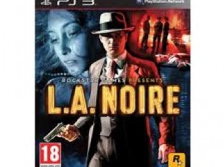 La noire ps3 original blueray.