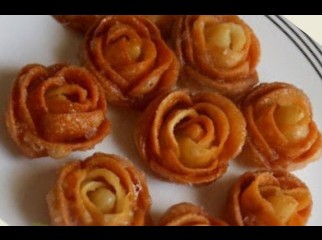 golap pitha indigenous rose cake