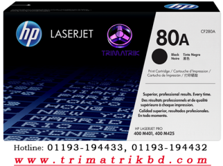 HP 80A Toner