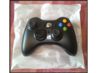 Brand new Xbox 360 Original controller Black  large image 0