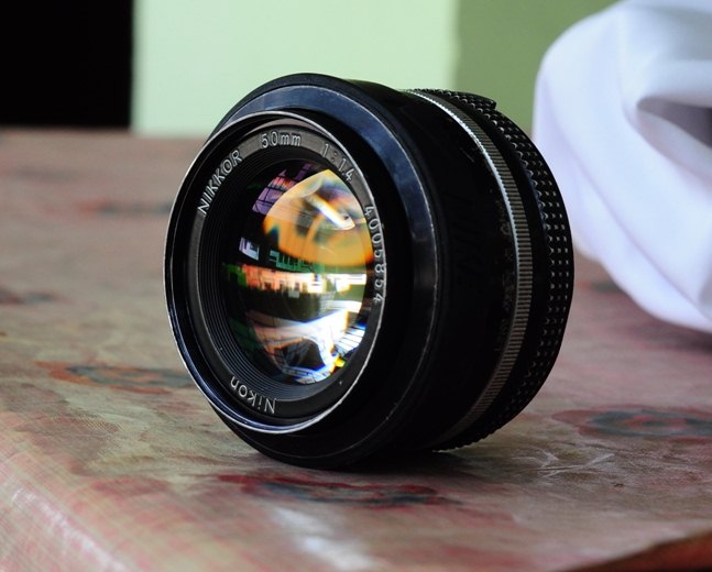 Nikon Nikkor 50mm f1.4 manual lens large image 0