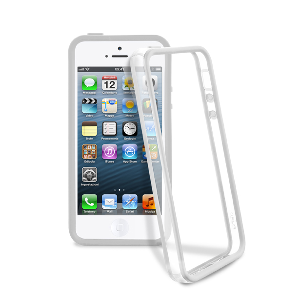 MOXIE Bumper for iPhone 5 White  large image 0