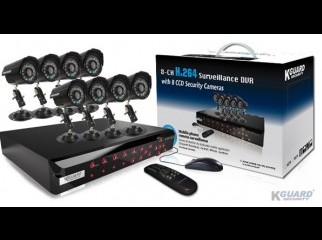 Kguard SHA108 Combo 8ch 8CC Standalone DVR CC Camera