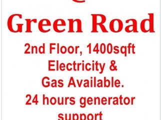 Flat Rent Green Road. Electricity Gas Available.