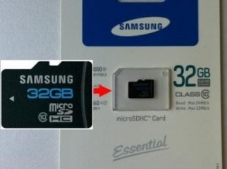 Intact Samsung 32GB Class 10 Microsd Card 1yrs Warranty