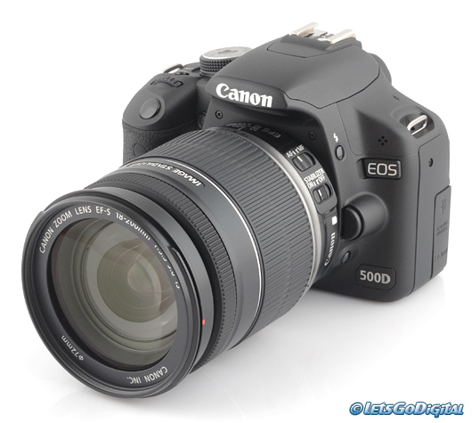 Canon 500D Kiss X3 With 18-55 mm 45000 TK large image 0