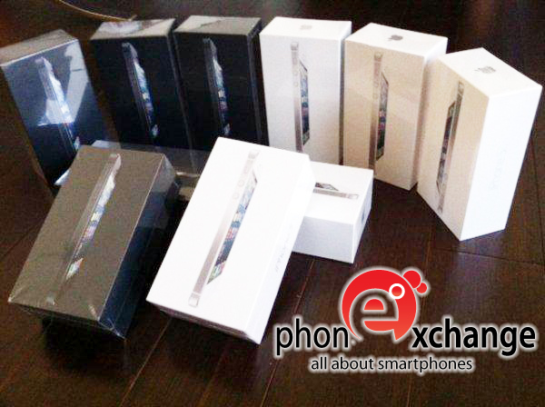 I PHONE 5 16GB BRAND NEW INTAC UNLOCK BLACK WHITE 10 PC large image 0