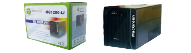 MacGreen 650-VA MG650-LI Offline UPS large image 0