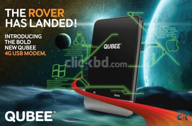 Qubee 4G Rover Modem Post paid for sell large image 0