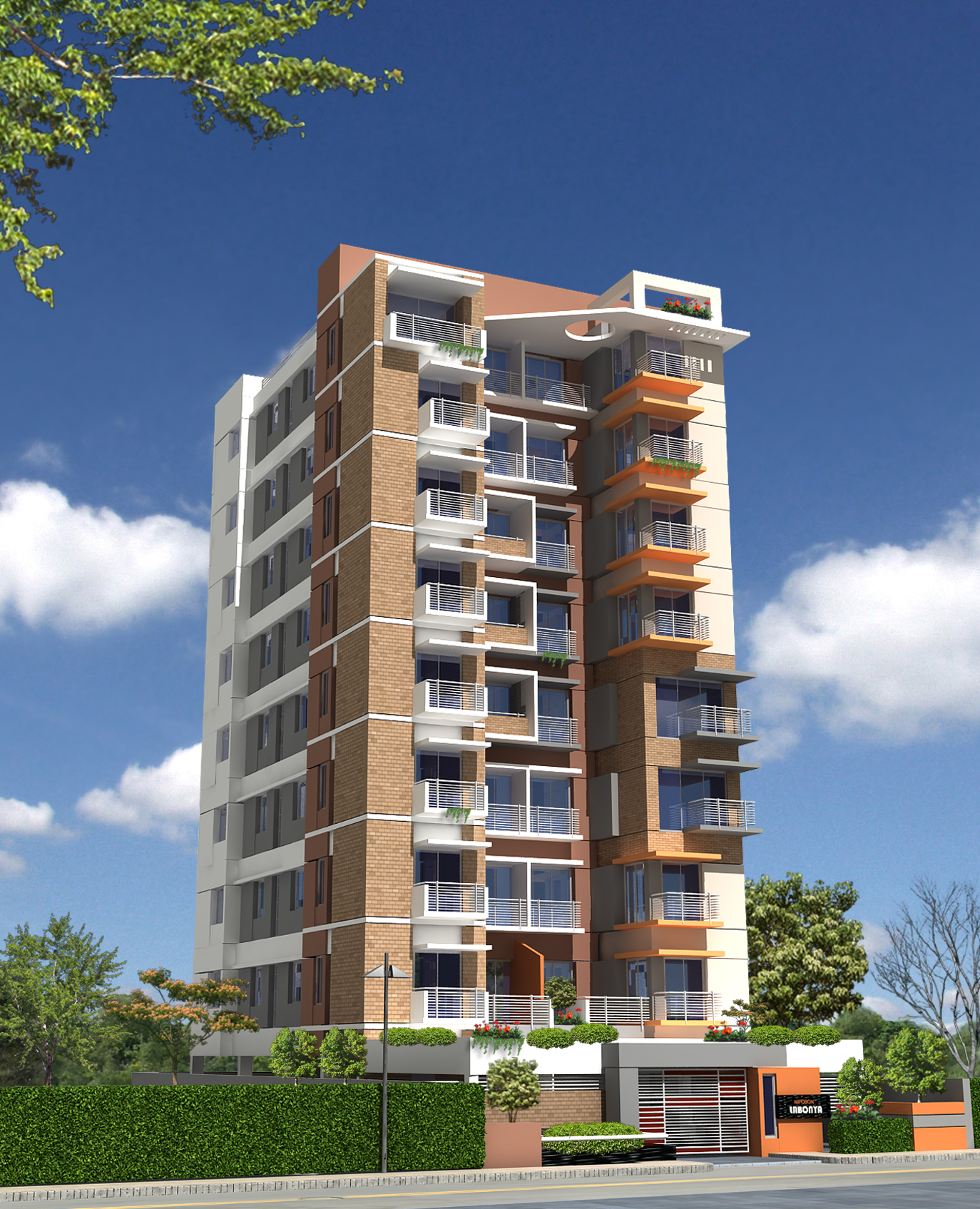 Flat sell at AftabNagar South Facing Lake View large image 0