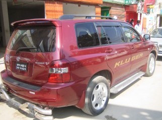 TOYOTA Kluger Jeep Model 04 Regi 09 Serial 13 Octane driv