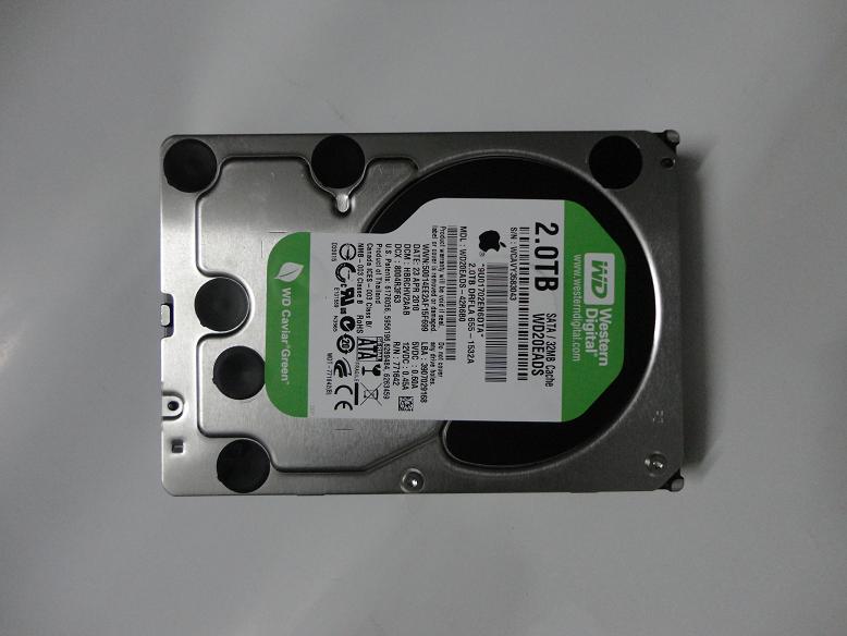 2TB Western Digital SATA Hard Drive Super condition large image 0