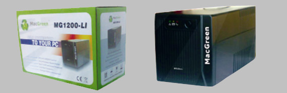 MacGreen 650Va UPS with Green Function 30 Min Backup large image 0