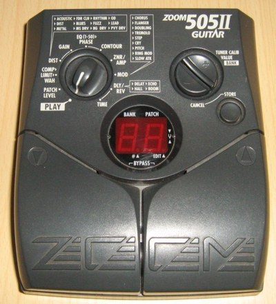 zoom 505 II guiter processor large image 0