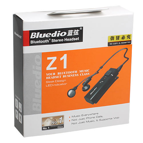Bluedio Z1 Clip Music Bluetooth Headset large image 0