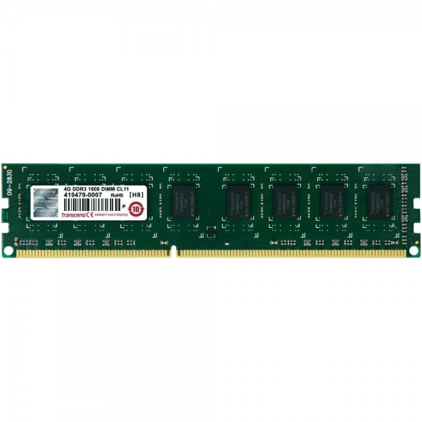 Transcend 4gb Desktop ram DDR3-1600 lifetime warranty  large image 0