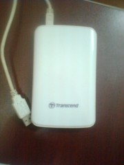 Second Hand Transcend 500 GB Portable Hard Drive