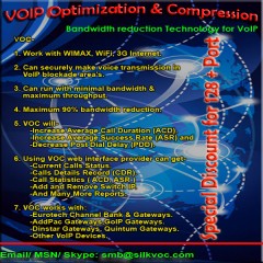 silkVOC --An VOIP Compression Service