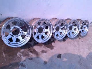 5 15 x7 JJ DOT TOPY ORIGINAL NISSAN ALLOY RIM