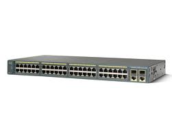 cisco 2960 TT-L switch 48 port 10 100 2port 1000 large image 0